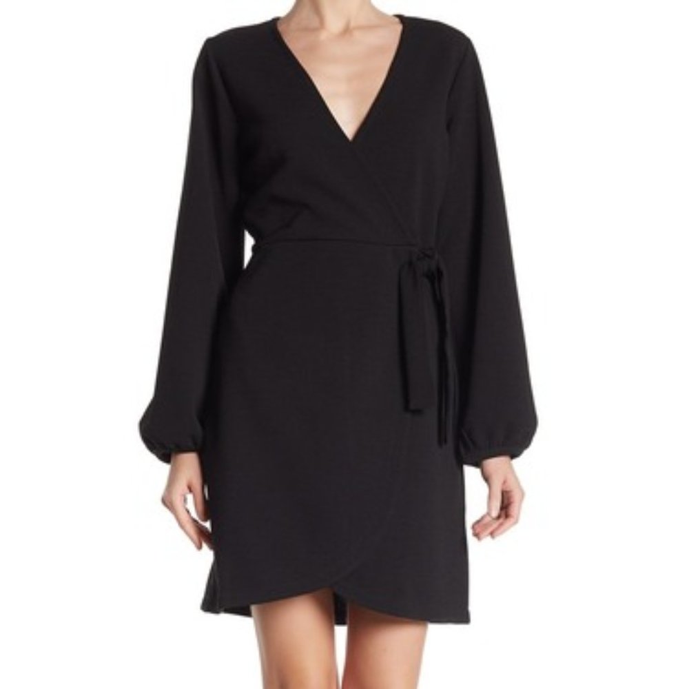 NWT Madewell Long Sleeve Faux Wrap Dress | Size S